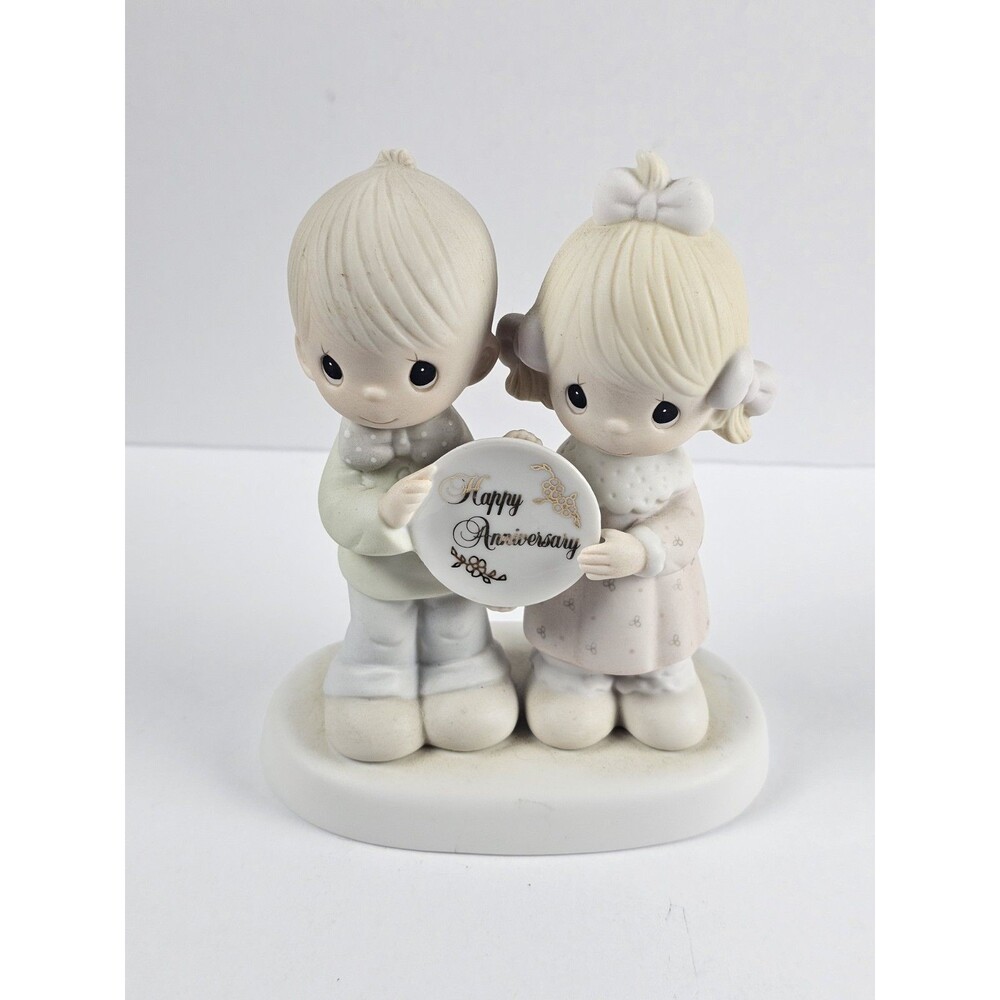 Precious Moments God Blessed Years Together Happy Anniversary Figurine Love Art